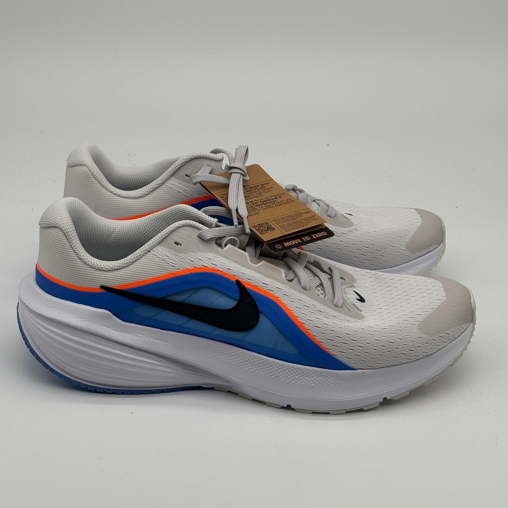 Nike Downshifter 14 Shoes Men Size 13 Platinum Tint Black Running IB1895-004